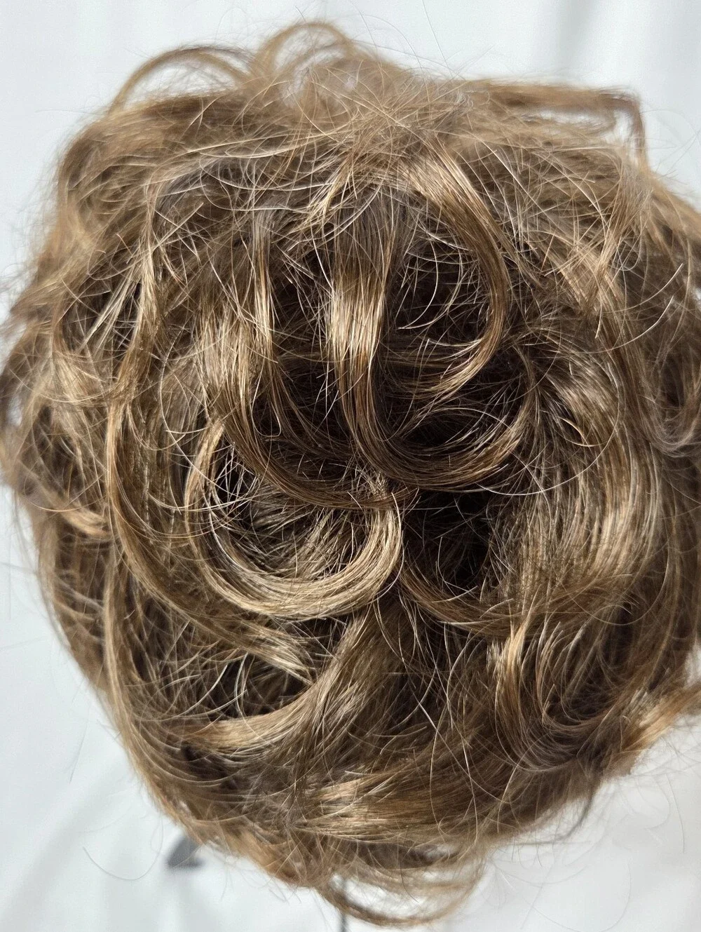 Paula Young Pecan Brown Curly Hairpiece for Women New